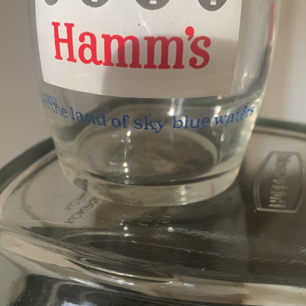 Vintage HAMM’S  3.25” drinking glass - Picture 3 of 3